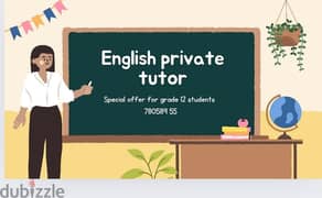 English private teacher معلمة لغة انجليزية