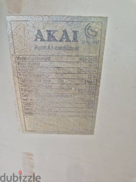 Brand Air Conditioner AKAI 5