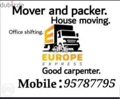 Muscat mover packer house villa shifting professional carpenter