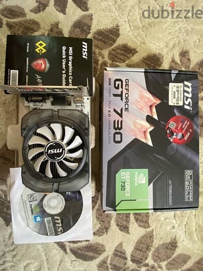 Video Card 2GB DDR3 GEFORCE GT 730