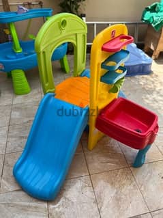 Kids Slide and water play table