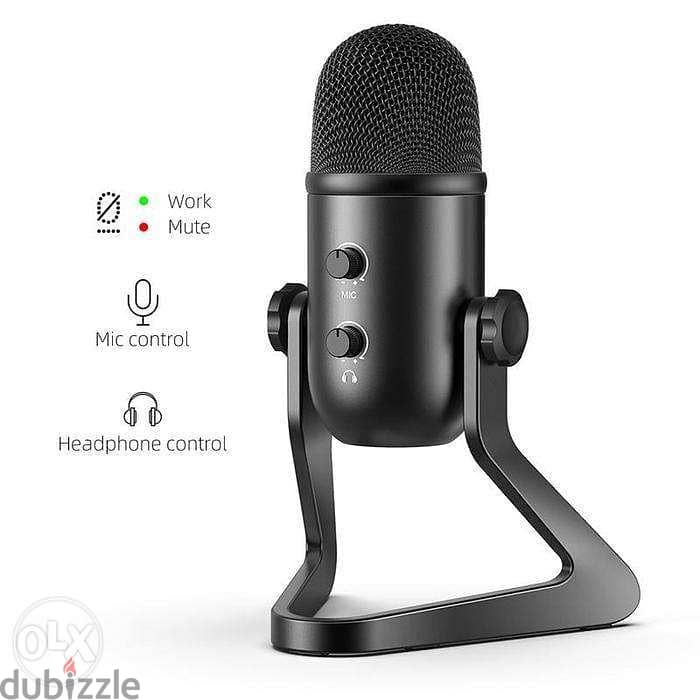 Fifine Podcast USB Microphone K678 (Packed New) 3