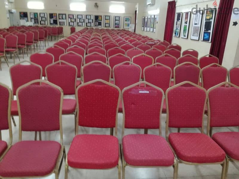 VIP CHAIRS WITH COVER FOR RENT / كراسي VIP للإيجار 0