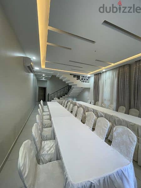 VIP CHAIRS WITH COVER FOR RENT / كراسي VIP للإيجار 2