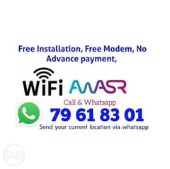 Awasr WiFi Fibre internet connection available