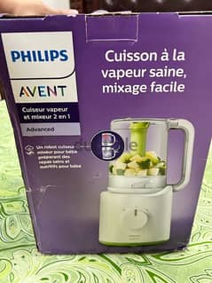 philips 2 in 1 steamer n blender 0