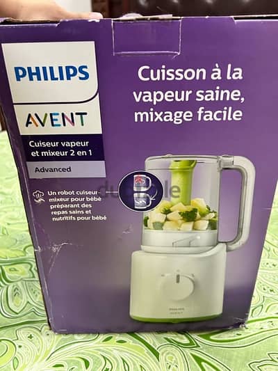 philips 2 in 1 steamer n blender