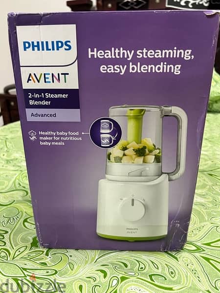 philips 2 in 1 steamer n blender 2