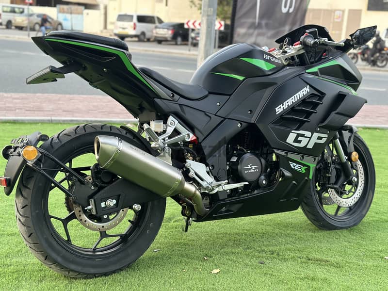 SHARMAX GP 250 WITH WARRANTY (sport bike دراجة نارية رياضية سوبر بايك) 2