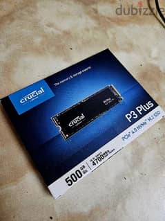 Crucial Brand new p3 plus NVNE M. 2 SSD 0