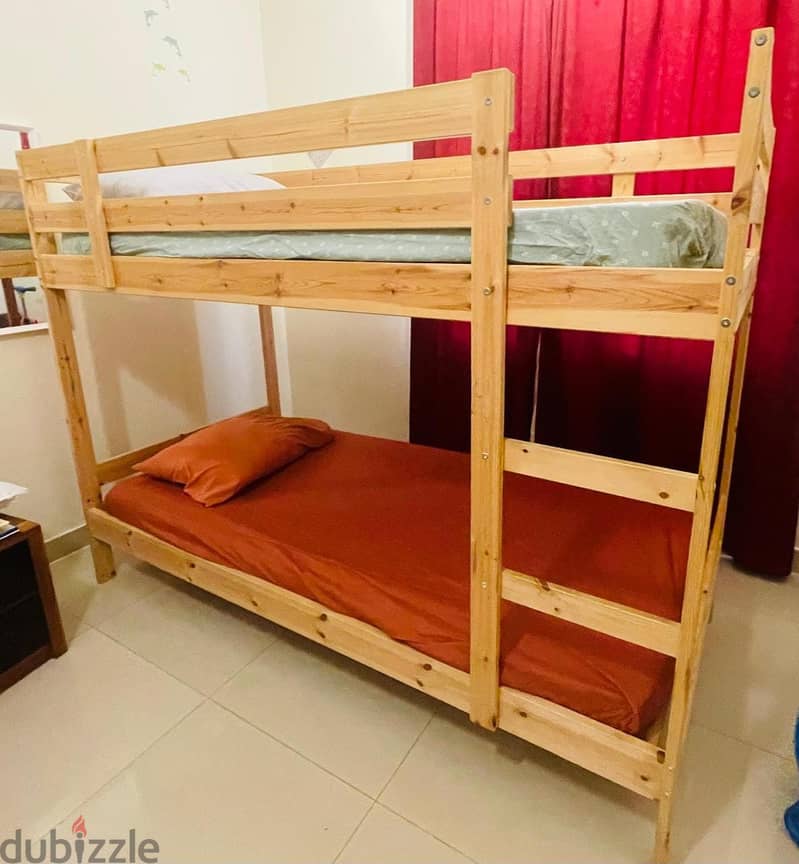 Bunk Bed & Sofa Come Bed with storage, dining table, cupboard, TV unit 0