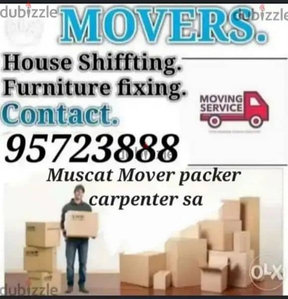 Muscat mover packer house villa shifting professional carpenter 0