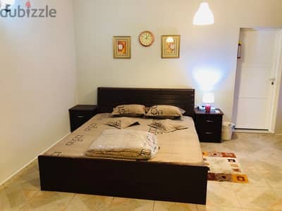 fully furnished studio room for rent al Azaiba al Meera hyper market