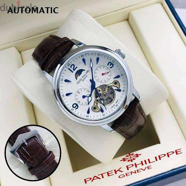 Branded Automatic Leather & stainless steel Watches 16