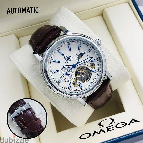 Branded Automatic Leather & stainless steel Watches 18