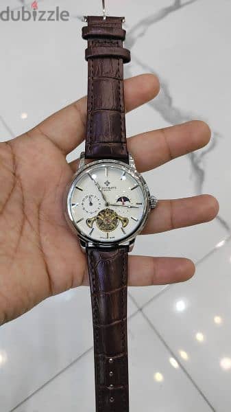 Branded Automatic Leather & stainless steel Watches 19