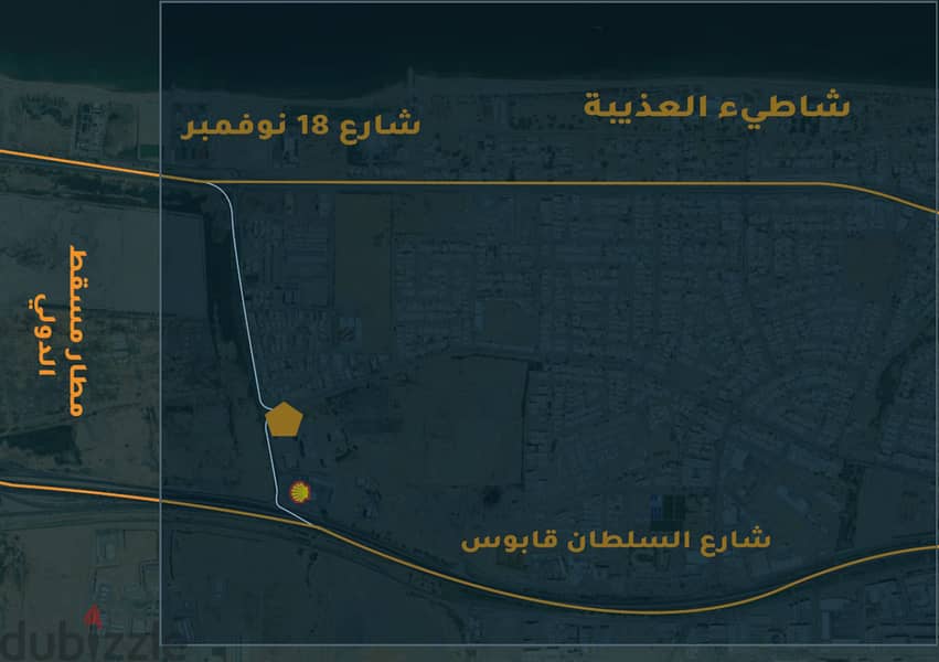 فرصة إستثمارية لا تعوض- العذيبة خلف شيشة شل بجانب فندق سويس بلين 3