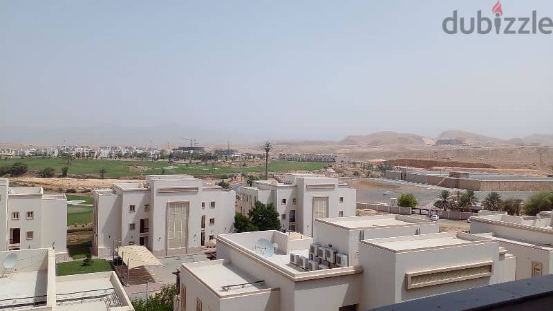 2 bhk flat with 6th floor very gòod  view for rent in muscat hills 12