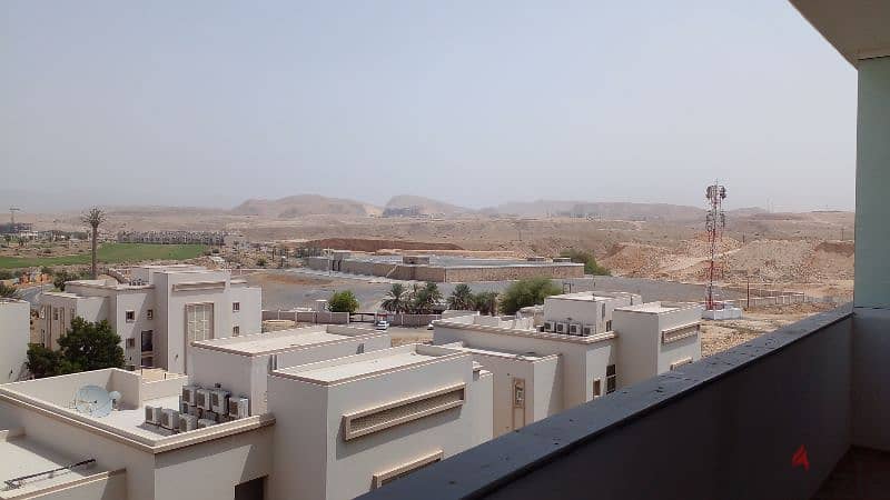 2 bhk flat with 6th floor very gòod  view for rent in muscat hills 15