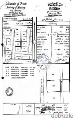 ارض بركاء الفليج للبيع