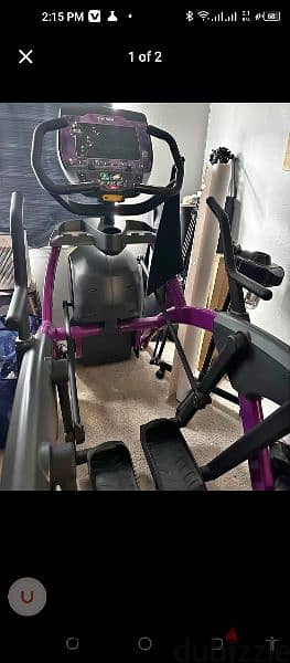 treadmill and arc trainer and fitness sports special opper price 3