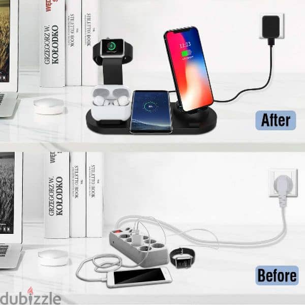 6 in 1 wireless charger wholesale 3