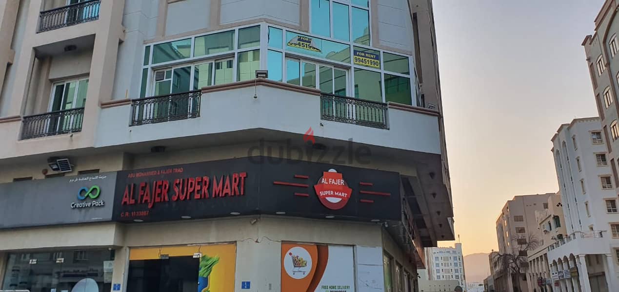 3 corner shops for rent gubrah 2