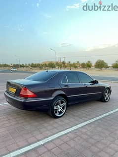 Mercedes-Benz S350 2003 خليجي وكالة زواوي نظيفة