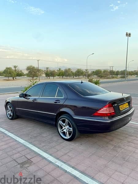 Mercedes-Benz S350 2003 خليجي وكالة زواوي نظيفة 1