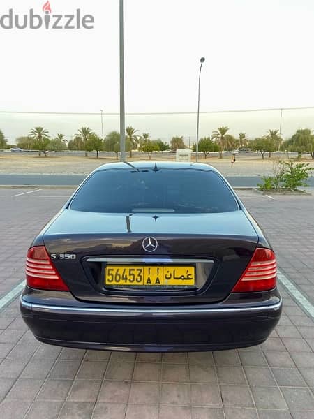 Mercedes-Benz S350 2003 خليجي وكالة زواوي نظيفة 2