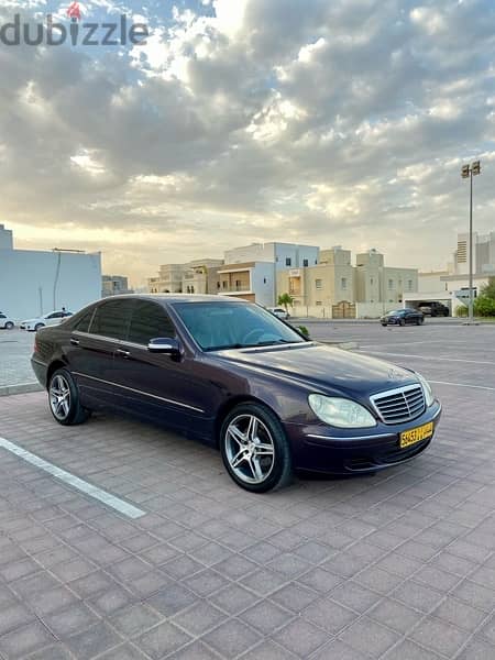 Mercedes-Benz S350 2003 خليجي وكالة زواوي نظيفة 3