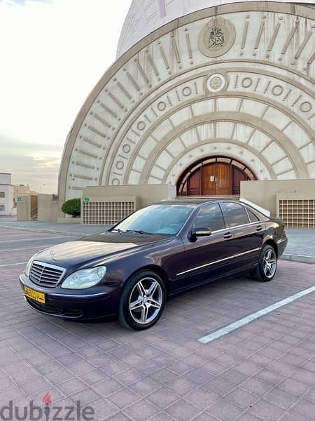 Mercedes-Benz S350 2003 خليجي وكالة زواوي نظيفة 6