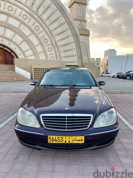 Mercedes-Benz S350 2003 خليجي وكالة زواوي نظيفة 7