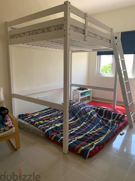 ikea loft bed 140*200 3