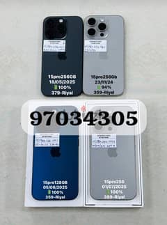 iPhone 15pro Apple Warranty 100% battery