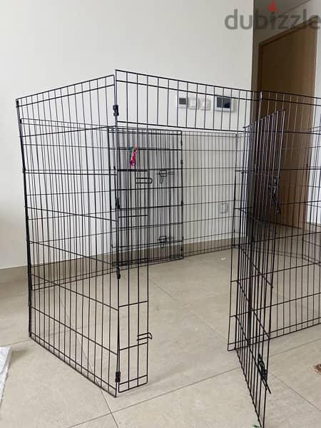 dog playpen - fits medium-large puppies 1