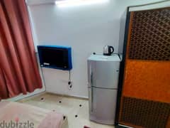 غرفه وحمام مفروش للايجار Furnished room and bathroom for rent 0