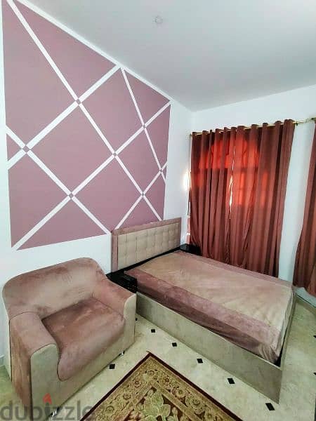 غرفه وحمام مفروش للايجار Furnished room and bathroom for rent 3