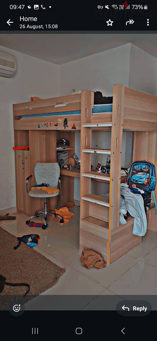 1 year old Denali Loft Bed for sale 0