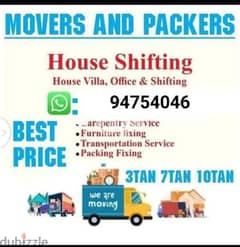 s home movers and Packers loading unloading