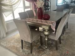 dinning table and chairs