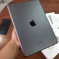 iPad 9, 64 GB memory, with a protective case, anti-break