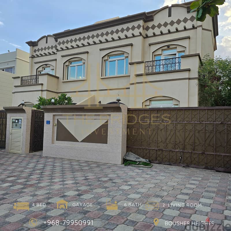 BOSHER | WONDERFUL 4BR VILLA FOR RENT 0