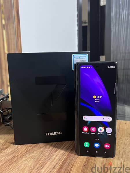 Samsung z fold 2 , 12/256 GB , Black color 2