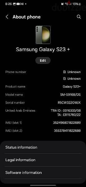 samsung s23+plus for sell 9