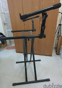 Heavy-Duty Multi-Functional Music Stand - Z Style & Portable, 2nd Tier