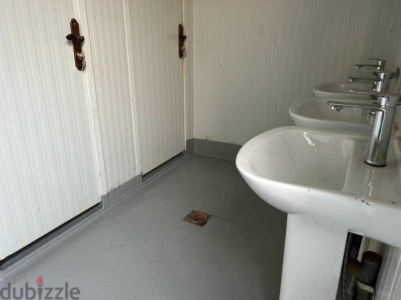 Renovated 5 seat toilet 4