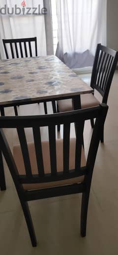 Dining Table with 4 Chairs 0