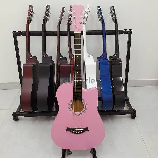 acoustic guitar 38 inch 6