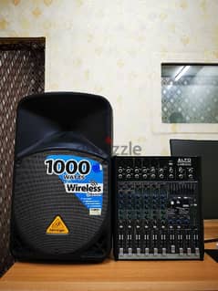 For sale in excellent . . . Mixer and Speaker 0